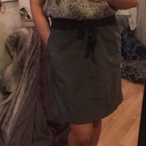 GAP drawstring pencil skirt medium